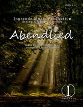 Abendlied Orchestra sheet music cover